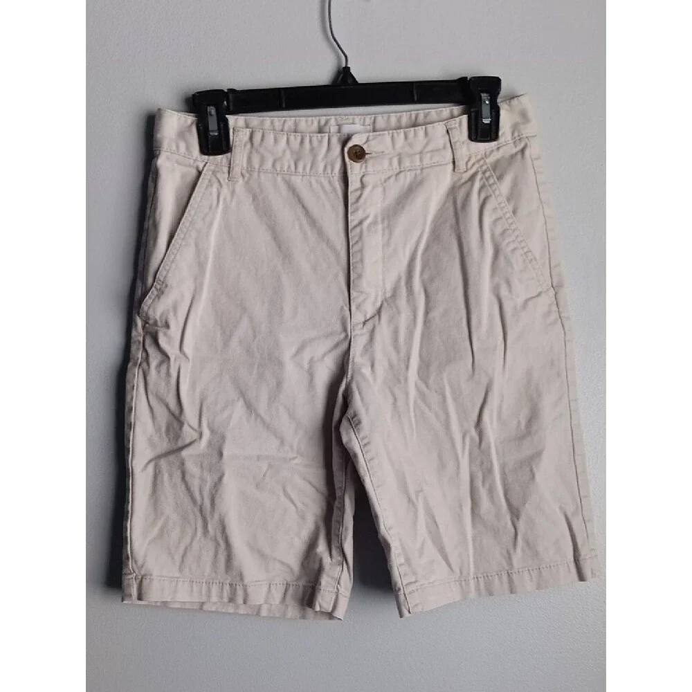 Old Navy Off White Cotton Shorts